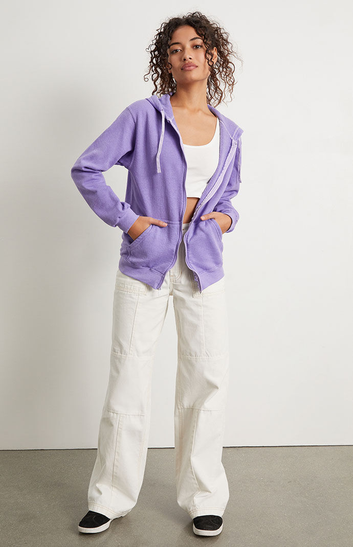 PS LA Love Yourself Zip Up Hoodie PacSun