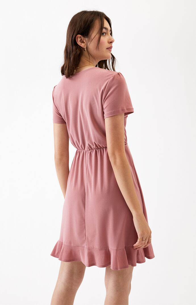 pacsun wrap dress
