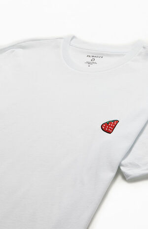 Eco Strawberry Embroidered T-Shirt image number 2