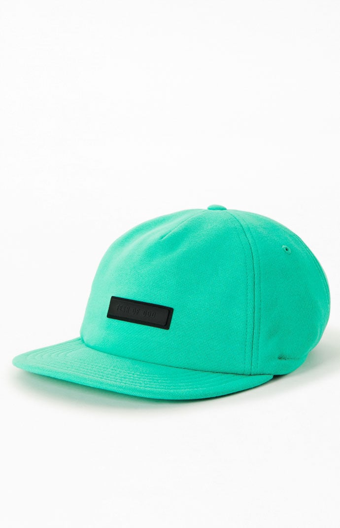 Fear of God ESSENTIALS Mint Leaf Fleece Baseball Hat