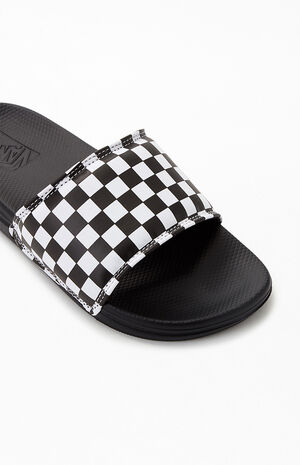 Kids Checker La Costa Slide Sandals image number 6
