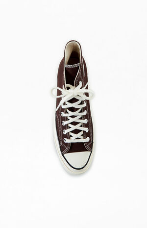 Brown Chuck 70 High Top Shoes image number 5