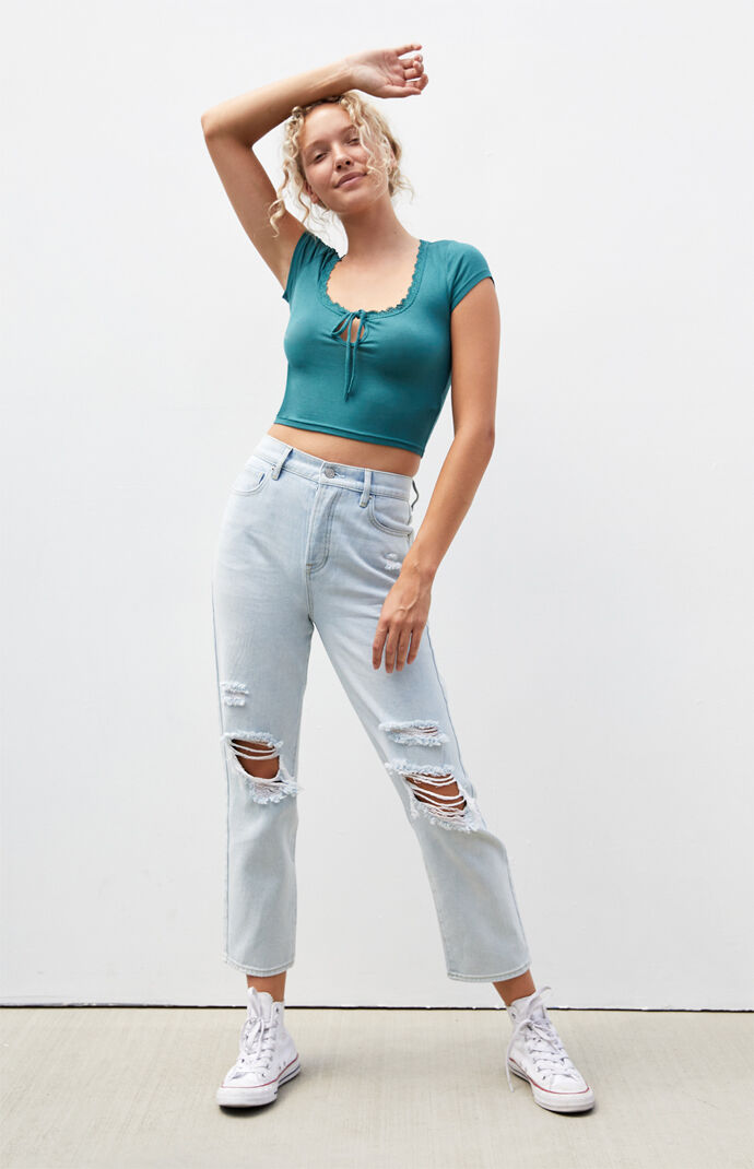 Barcelona Cropped T-Shirt