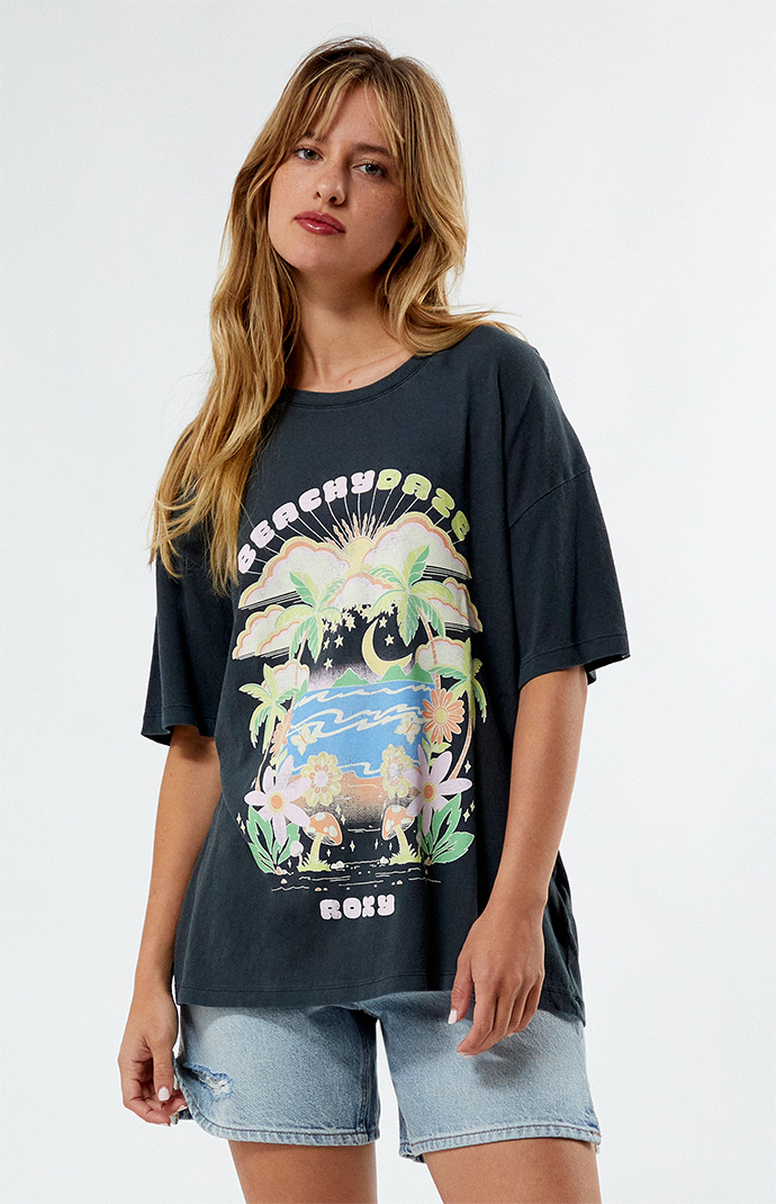 At The Beach Oversized Cotton Shirt
