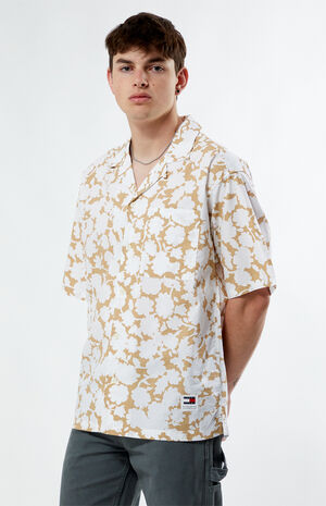 Floral AOP Relaxed Camp Shirt image number 2