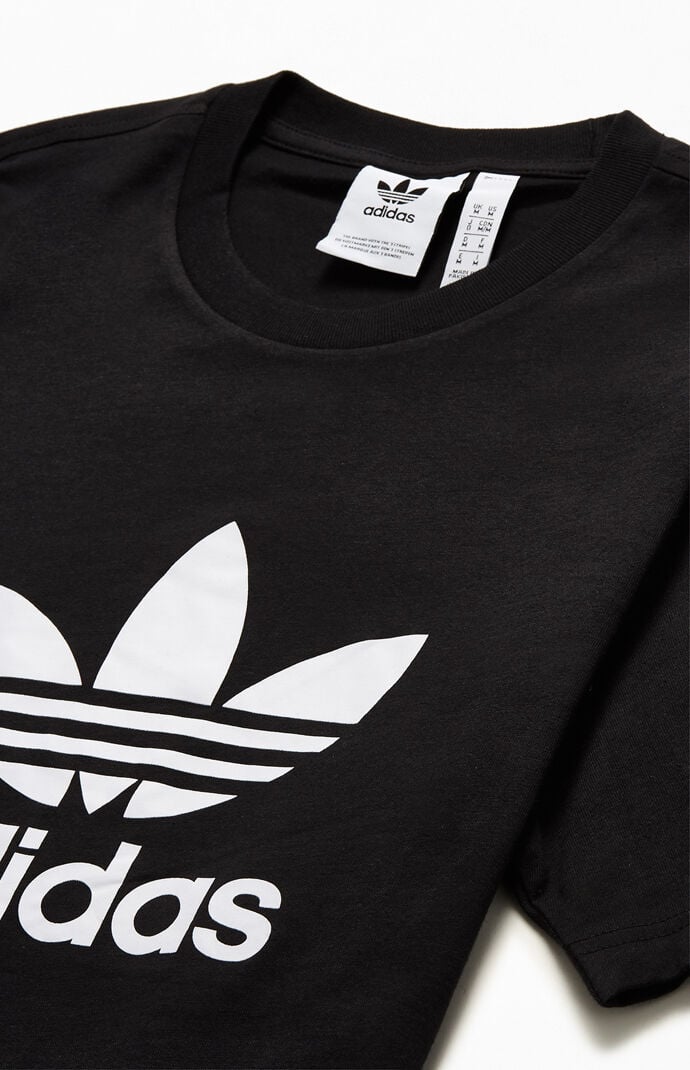 Black Trefoil T-Shirt