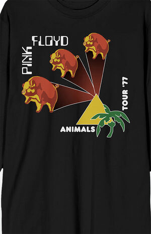 Pink Floyd Animals Tour Long Sleeve T-Shirt image number 2