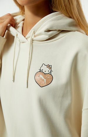 x Hello Kitty Graphic Oversized Hoodie image number 3