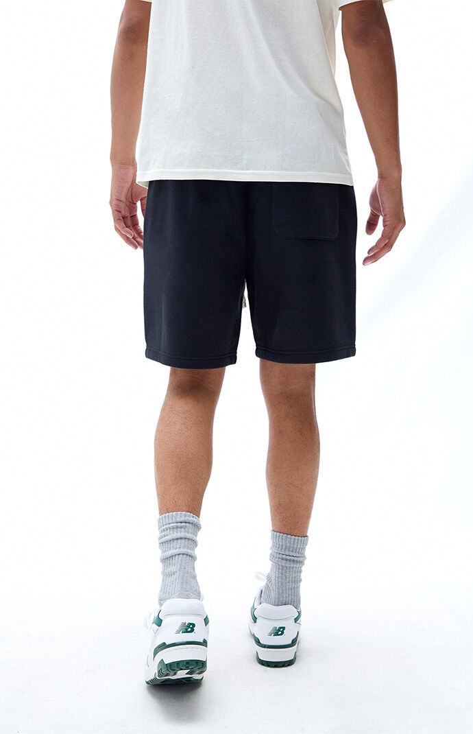 Black French Terry Shorts