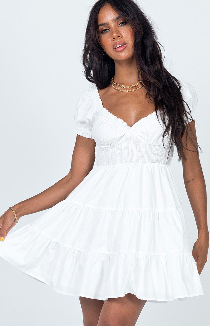 Pacsun white dress 2025