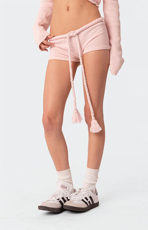 Staycation Low Rise Knit Shorts image number 3