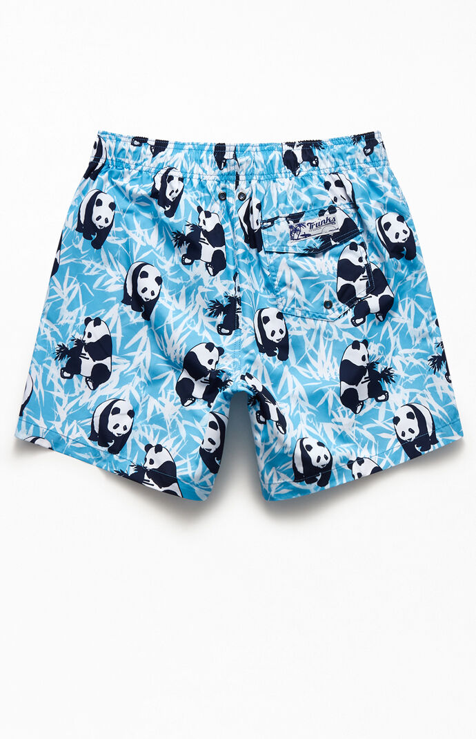 Panda 17" Swim Trunks