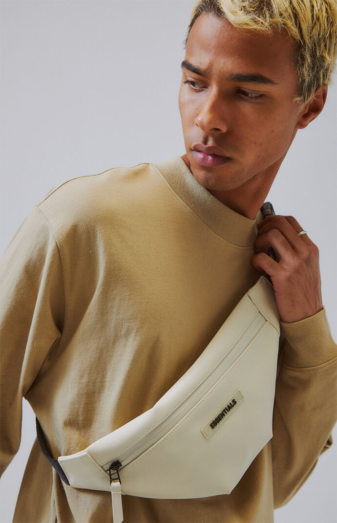 fear of god essentials waterproof sling bag