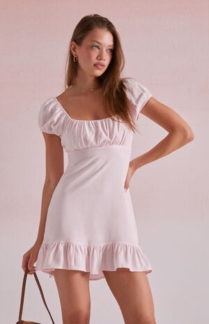 Camille Tie Back Mini Dress