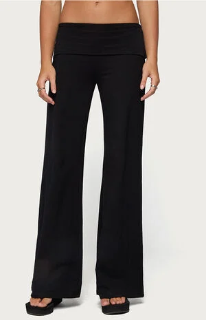 Angel Energy Sequin Foldover Pants image number 1