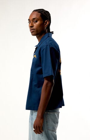 Navy Market Camp Shirt image number 4