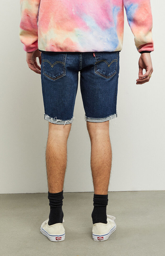 Medium Indigo 511 Cutoff Denim Shorts