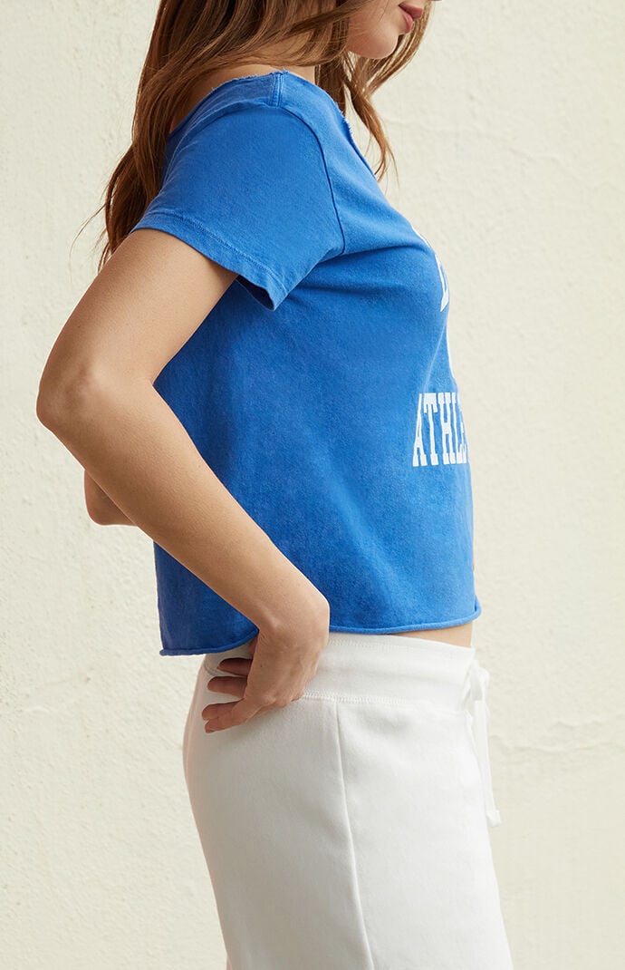 John Galt Electric Blue Robyn Boston Off-The-Shoulder Top