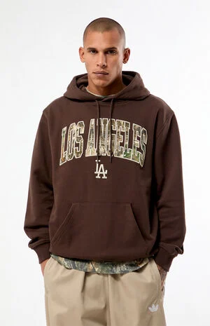 LA Dodgers Real Tree Camo Hoodie image number 1