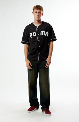 Black Baseball Jersey image number 4