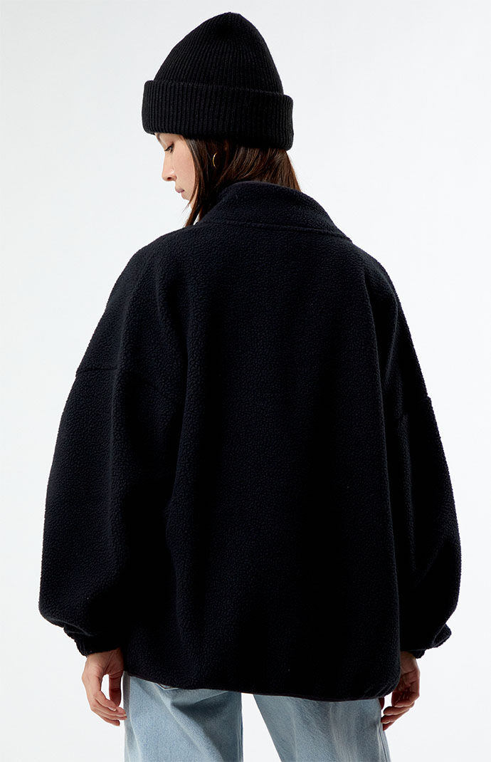 PacSun Nature Full Zip Sherpa Fleece Jacket PacSun