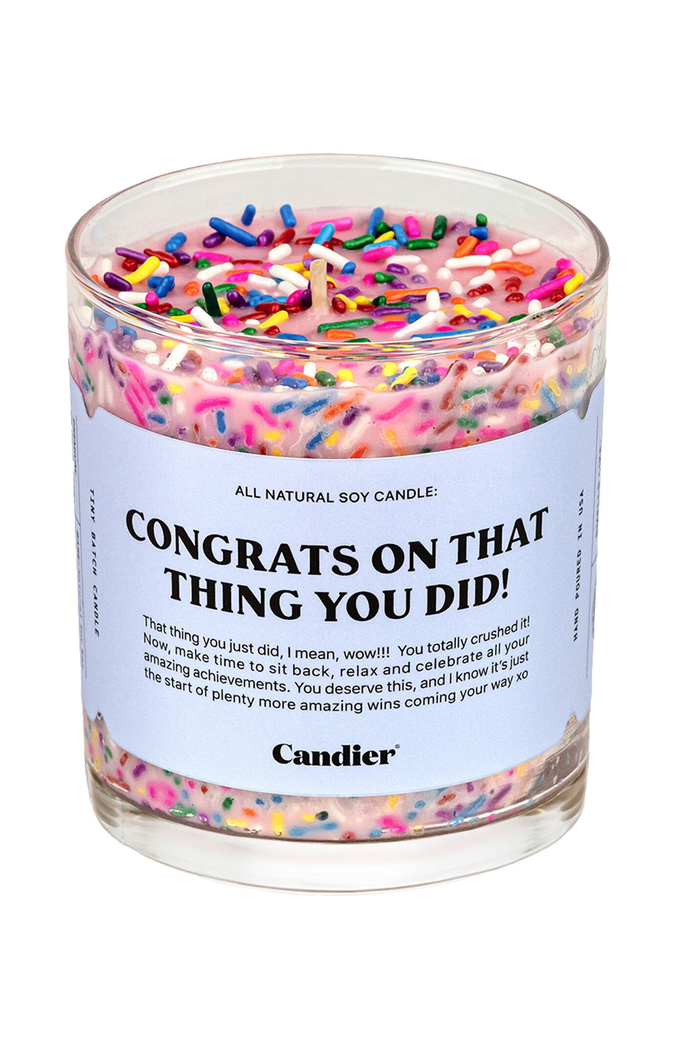 Candier Congrats Candle