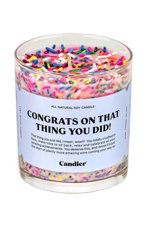 Congrats Candle image number 1