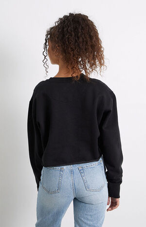 Women Are Powerful Cropped Sweatshirt image number 3