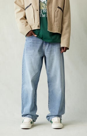 Dylan Baggy Jeans Medium Indigo Dylan Baggy Jeans Medium Indigo image number 2