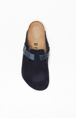 Boston Mixed Leather Clog Midnight image number 5