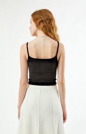 Skylar Washed Square Neck Tank Top image number 5