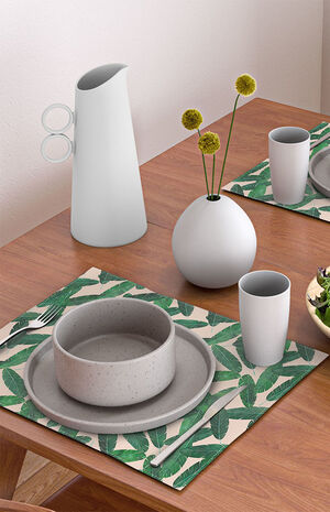 4 Pack Green Placemats image number 2