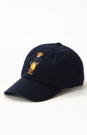 Preppy Bear Strapback Dad Hat Preppy Bear Strapback Dad Hat image number null