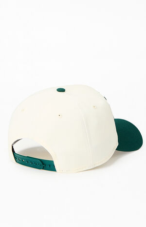 Hunter Green NY & LA 9FORTY Snapback Hat image number 2