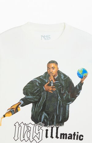Nas Illmatic World in Hand T-Shirt image number 2
