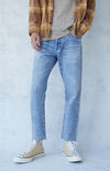 Medium Indigo Vintage Loose Jeans Medium Indigo Vintage Loose Jeans image number null