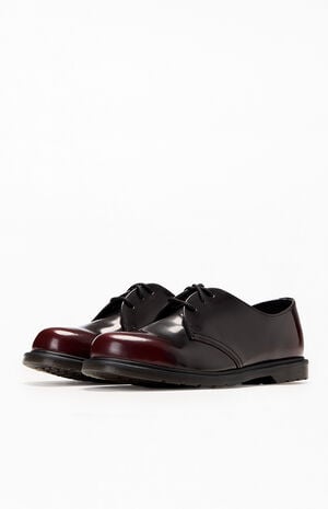 Cherry Red Arcadia Mayfar Leather Shoes image number 2