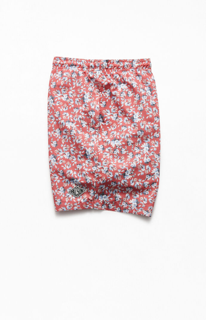 Ditsy Floral 17" Swim Trunks