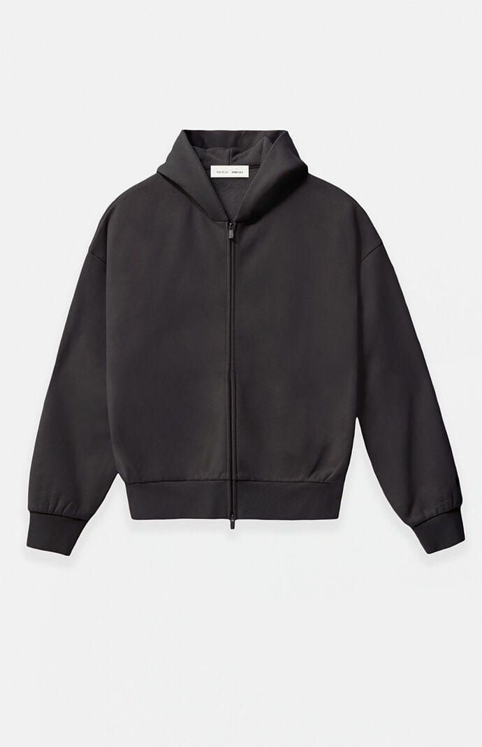 Fear of God Vintage Black Classic Zip Up Hoodie