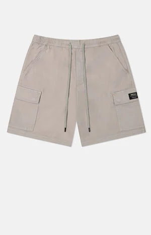 Gray Utility Cargo Shorts image number 1