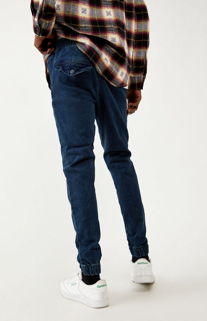Vintage Denim Jogger Pants