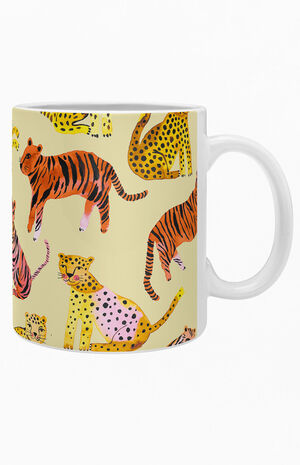Safari Tigers Leopards Coffee Mug image number 2