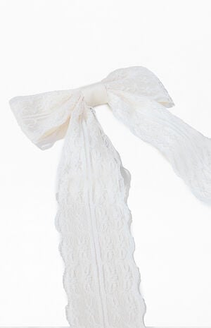 Lace Bow Hair Clip image number 2