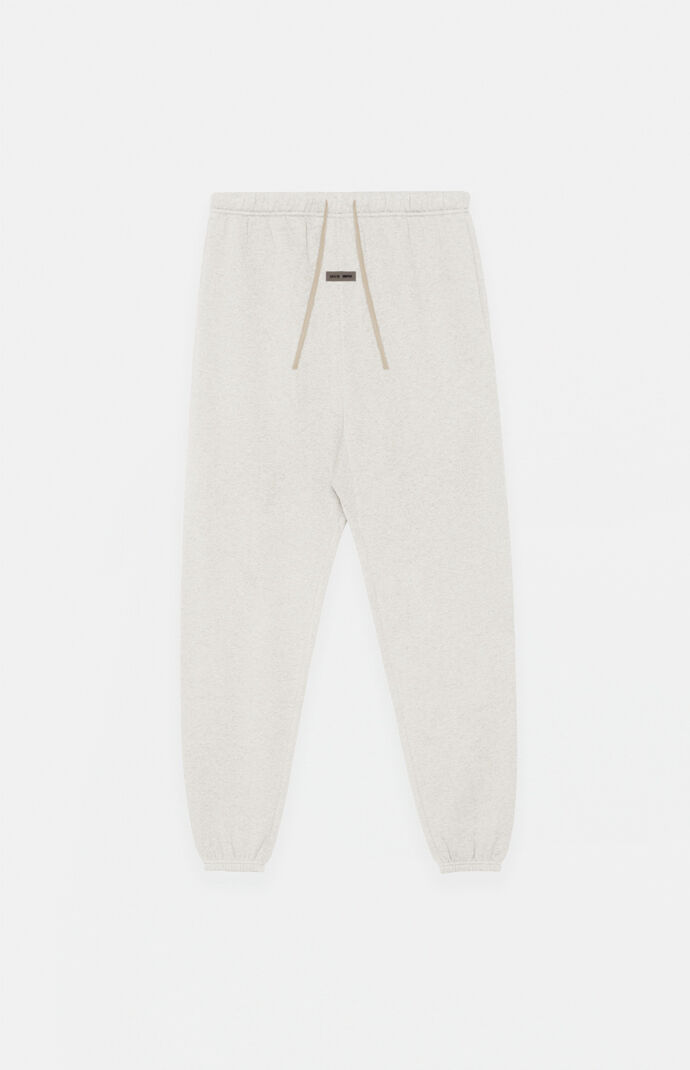 Fear of God ESSENTIALS Kids Heather Oatmeal Classic Sweatpants