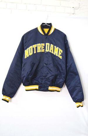 Upcycled Notre Dame Bomber Jacket image number 1