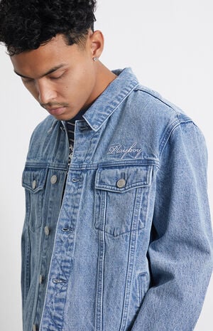 By PacSun Signature Denim Trucker Jacket image number 2
