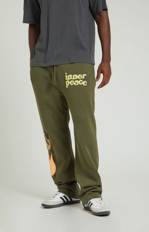 Inner Peace Puff Graphic Sweatpants image number 1