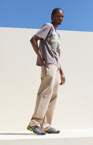 Tan Baggy Jeans image number 2