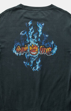 2000s Spit Fire Graphic T-Shirt image number 3