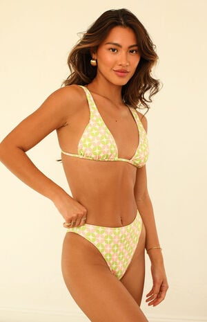 Descanso Tie Back Triangle Bikini Top image number 2